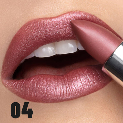 Diamond Shimmer Lipstick | Waterproof, Long-Lasting Matte Lip Color | Sparkling Metallic Matte Lip Gloss