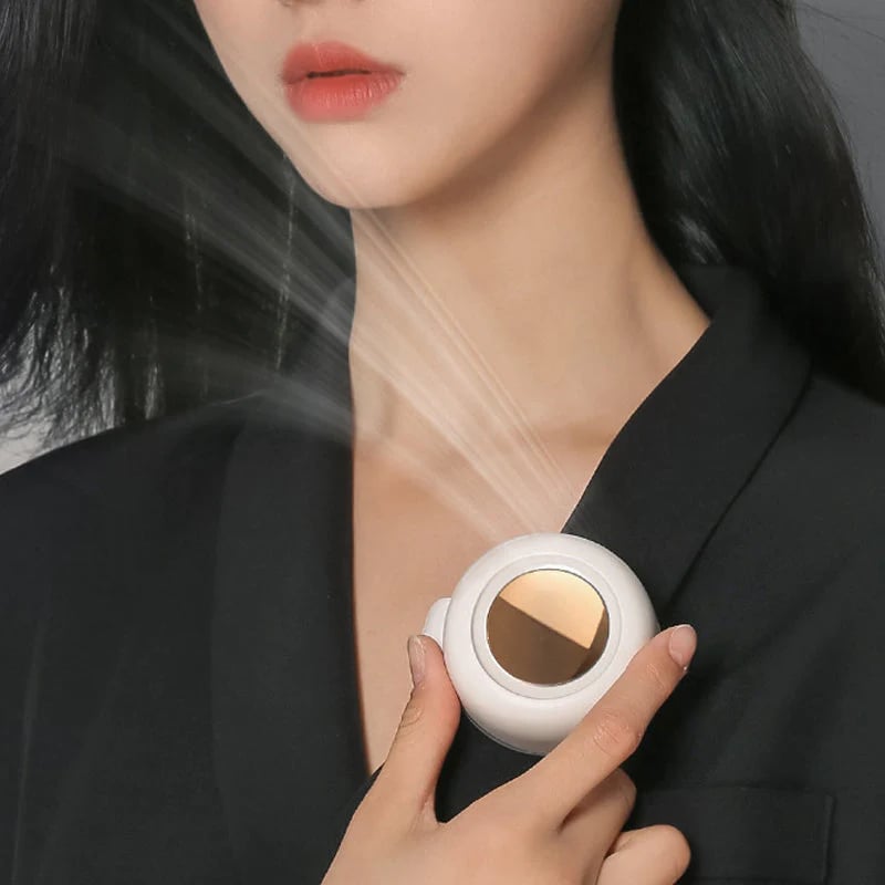 🔥Limited stock available 50% OFF🔥💨 Whirlwind Clip Waist Neck Fan – 2-in-1 Clip-On & Wearable, Hands-Free Cooling Anywhere