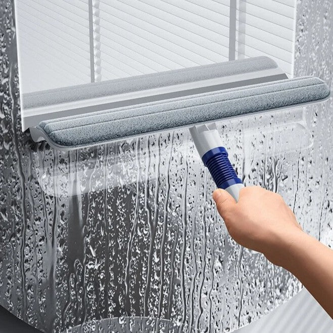 New 3-in-1 spray window cleaner, environmentally friendly and durable, microfiber scraper suction cup