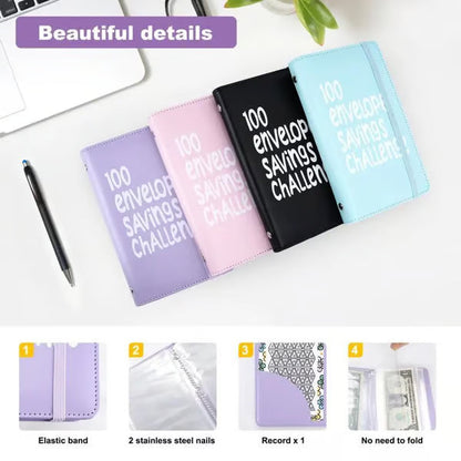 ⏰Final 4 Hours 70% OFF🎁100 Envelope Savings Challenge Book✉️💸