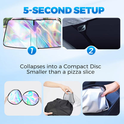 ✨2026 Hot Sale⌛🌞Laser sun protection for car windshield🌈