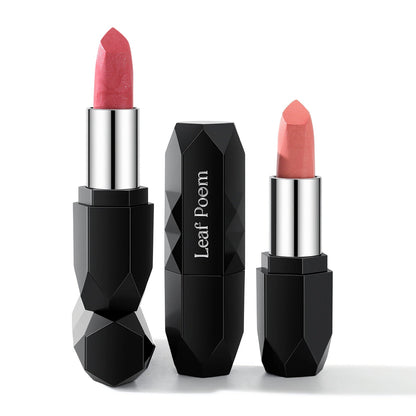 Diamond Shimmer Lipstick | Waterproof, Long-Lasting Matte Lip Color | Sparkling Metallic Matte Lip Gloss