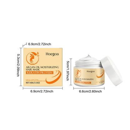 Argan Oil Moisturizing Hair Mask: Nurturing Your Hair's Natural Luster