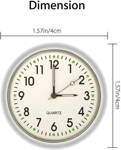 Luminous Mechanical Car Clock