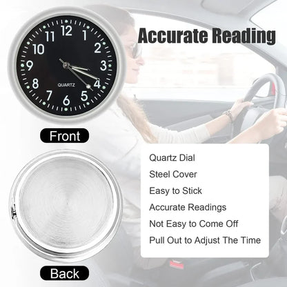 Luminous Mechanical Car Clock