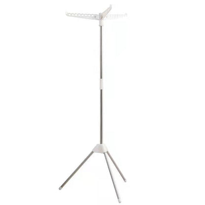 Household floor-type stainless steel folding clothesline