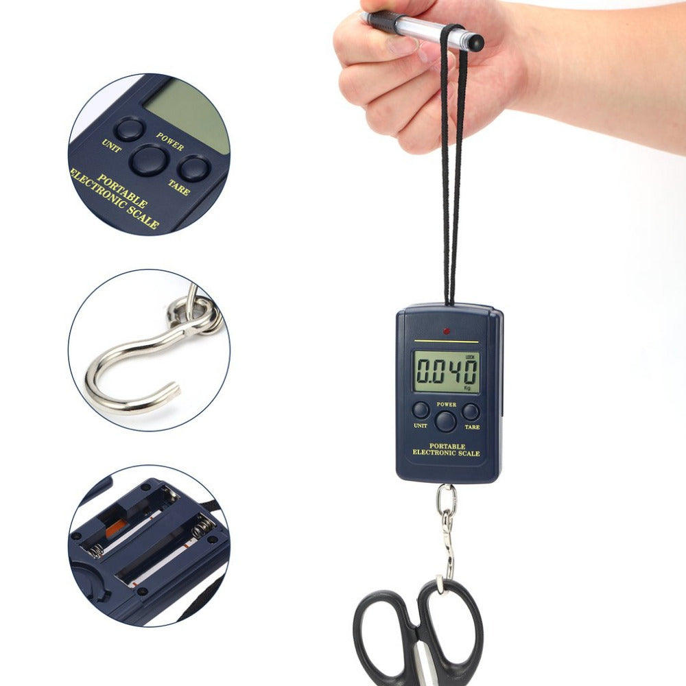 10g-40kg Mini Digital Scale Hanging Electronic Scale