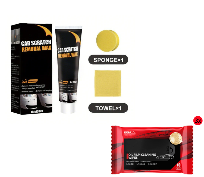 🚗 BUY 2 GET 1 FREE! ✨ Car Scratch Repair Paste – Easy Application, Quick Drying & Invisible Finish 🔧