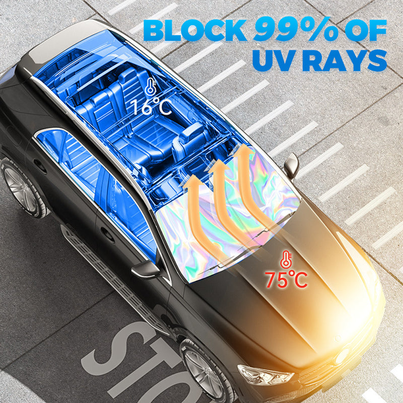 ✨2026 Hot Sale⌛🌞Laser sun protection for car windshield🌈