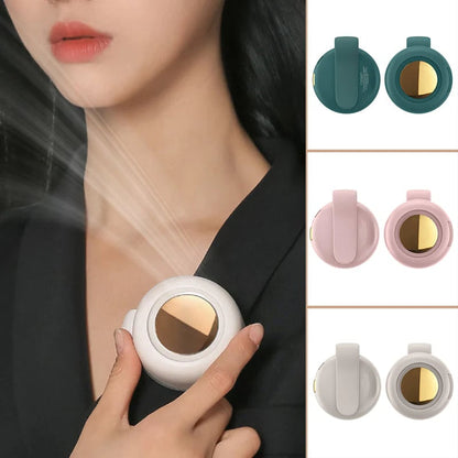 🔥Limited stock available 50% OFF🔥💨 Whirlwind Clip Waist Neck Fan – 2-in-1 Clip-On & Wearable, Hands-Free Cooling Anywhere
