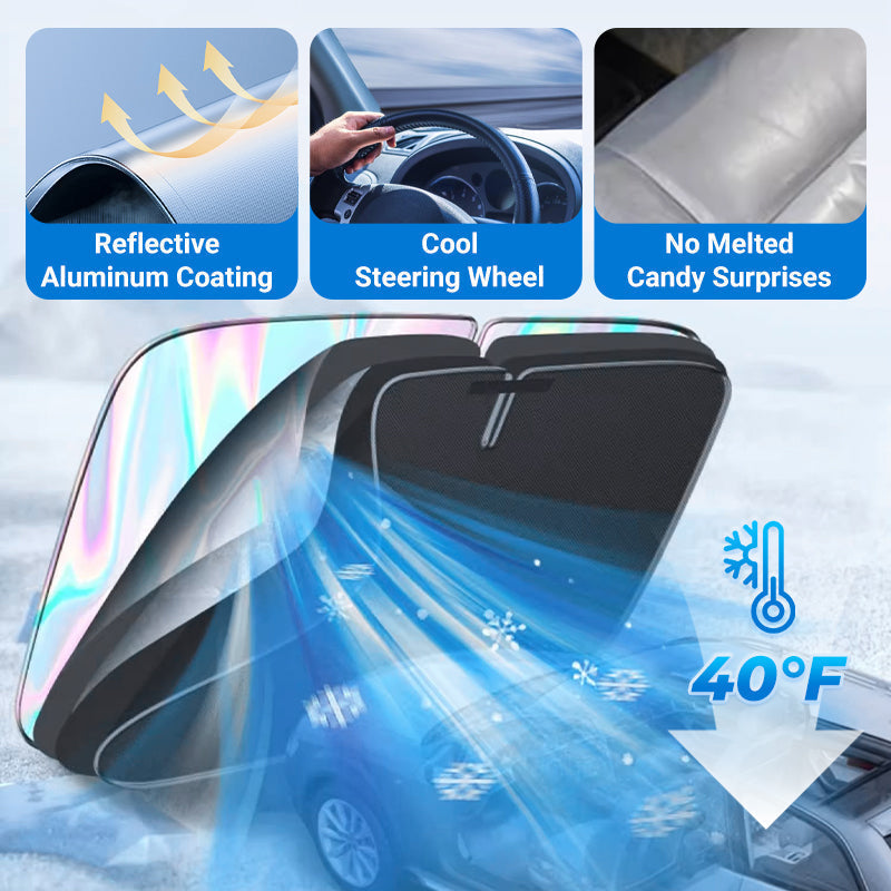 ✨2026 Hot Sale⌛🌞Laser sun protection for car windshield🌈