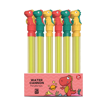 Summer Beach Water Cannon: Dinosaur-Themed Retractable Water Gun — Parent-Child Outdoor Interactive Toy