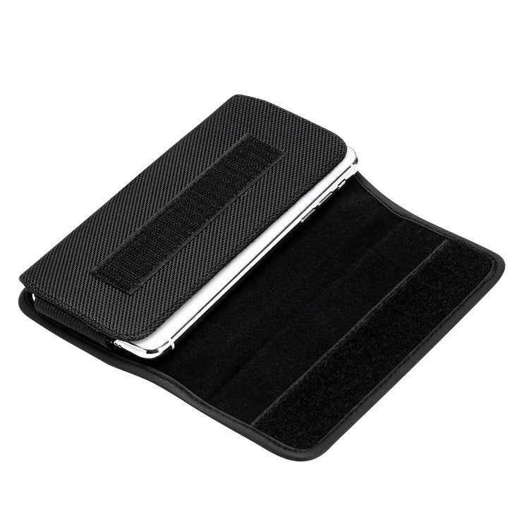 Nylon Phone Case with Belt Clip for 3.5-6.3 Inch Phones Compact Pouch Carry Case Waist Bag