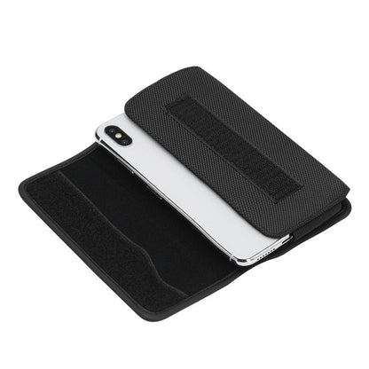 Nylon Phone Case with Belt Clip for 3.5-6.3 Inch Phones Compact Pouch Carry Case Waist Bag