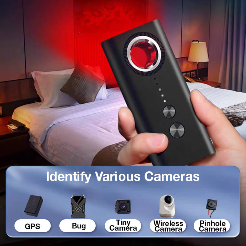 GPS Anti-tracking detection camera finder
