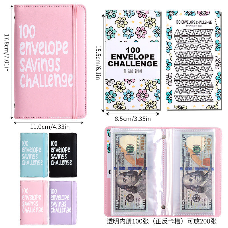 ⏰Final 4 Hours 70% OFF🎁100 Envelope Savings Challenge Book✉️💸