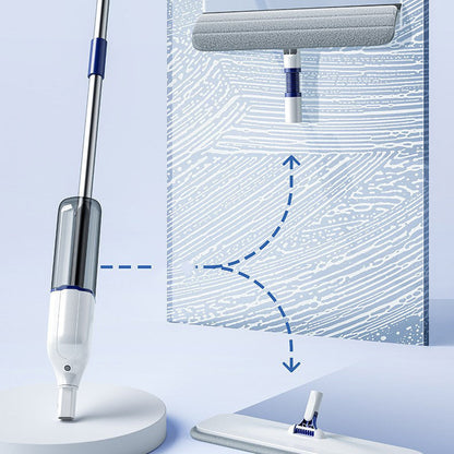 New 3-in-1 spray window cleaner, environmentally friendly and durable, microfiber scraper suction cup