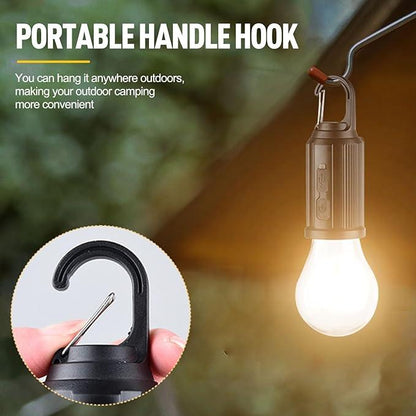 ⚡🌿 FAST CHARGE, GENTLE GLOW 🌿⚡ Hanging Camping Lantern – Vintage Style with Type-C Port, 400mAh Battery Lasts Hours. From Backyard BBQs to Moonlit Fishing, Your Perfect Portable Light. 🍢🌙🎣🏕️