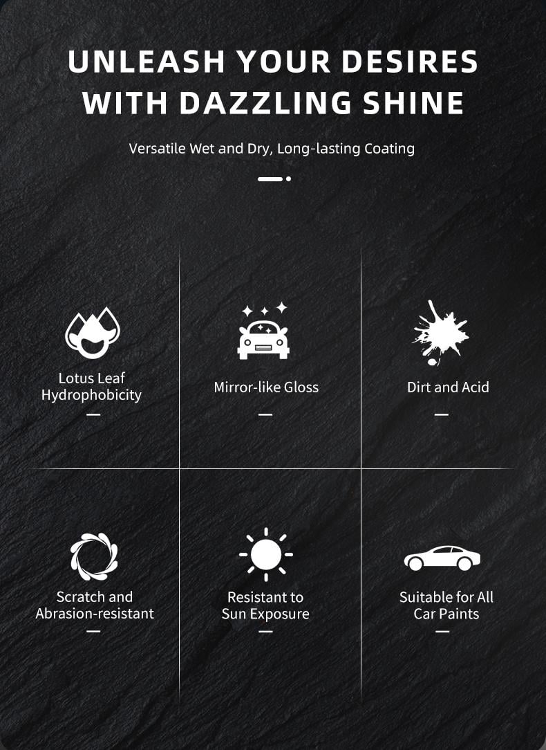 ✨LAST DAY BUY 2 GET 1 FREE🔥3-Minute Car Coating | Long-Lasting Shine & Water Repellent 🚗