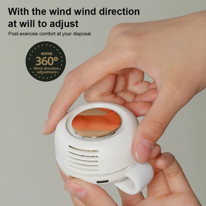 🔥Limited stock available 50% OFF🔥💨 Whirlwind Clip Waist Neck Fan – 2-in-1 Clip-On & Wearable, Hands-Free Cooling Anywhere