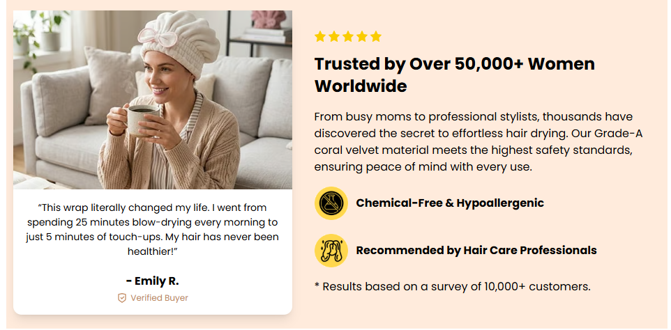 7 Reasons Hair Stylists Are Telling Clients to Ditch Their Bath Towels for This Revolutionary Hair Wrap