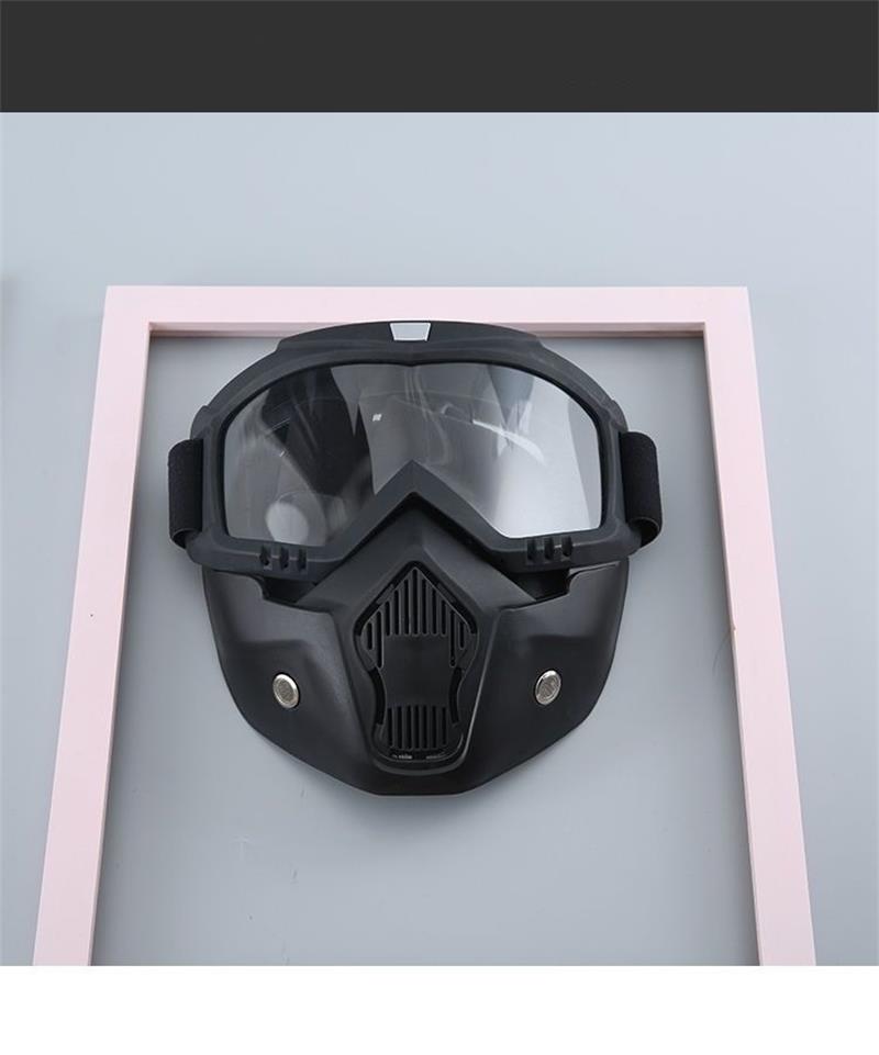 Special mask for welding and cutting (glare protection, protection against UV radiation, anti-dust)