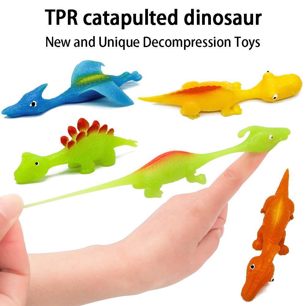 🔥Big Sale 50% OFF🔥🎁Slangbella Dinosaur Finger Toys🦖