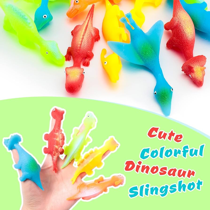 🔥Big Sale 50% OFF🔥🎁Slangbella Dinosaur Finger Toys🦖