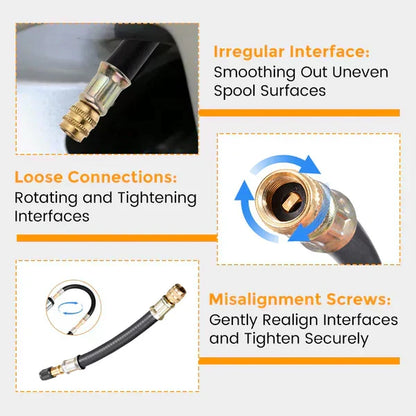 🔥Universal Flexible Tire Valve Extension