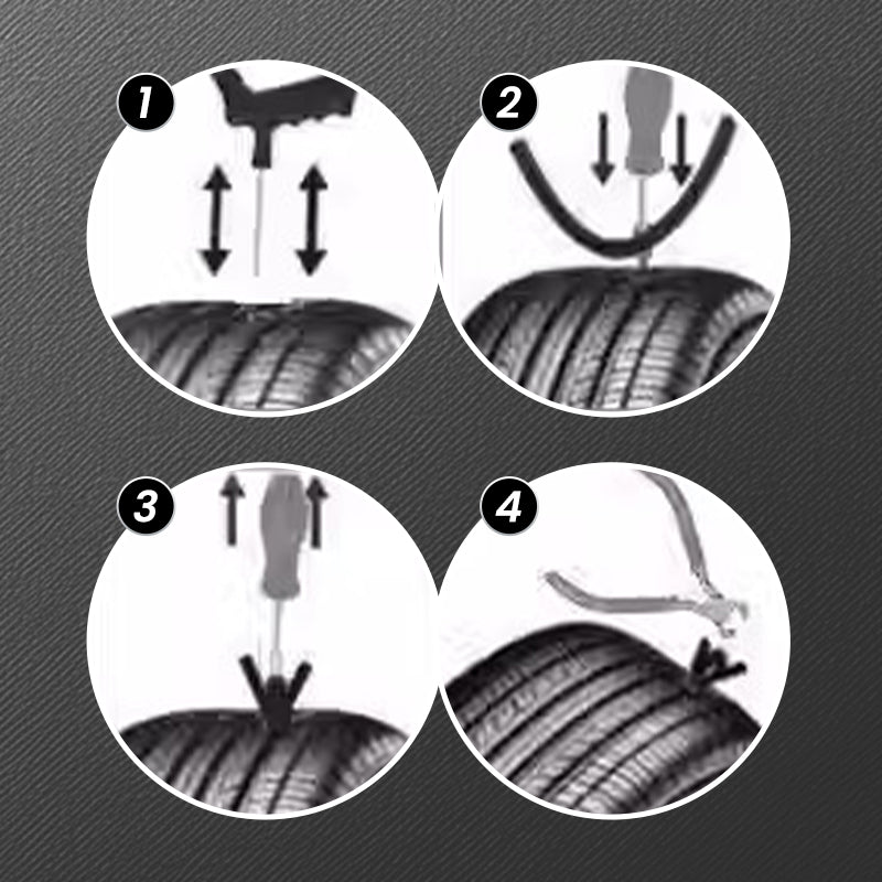 Portable Tire Patch Repair Strips