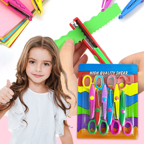 ✂️ Buy 2 Get 1 Free🎁  Kids Safety Art Scissors Set – Fun, Creative & Safe for Little Hands 🎨✨