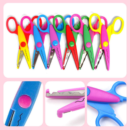 ✂️ Buy 2 Get 1 Free🎁  Kids Safety Art Scissors Set – Fun, Creative & Safe for Little Hands 🎨✨