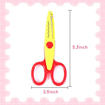 ✂️ Buy 2 Get 1 Free🎁  Kids Safety Art Scissors Set – Fun, Creative & Safe for Little Hands 🎨✨
