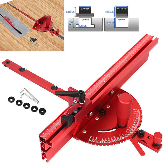 📢📢49% OFF!! ⏰💥 Precision Aluminum Beveled Baffle Plates—Quick Adjustment, Precise Guidance. Save Time, Materials, and Effort 🚀