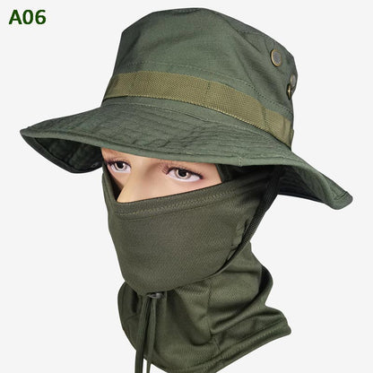 💎 50% OFF! 💎 2-in-1 Camouflage Fishing Hat and Mask Neck Wrap – UPF 50+ Protection, Detachable & Breathable Design 🌞🎣