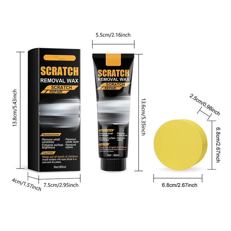 💐50% OFF ! Scratch Repair & Care Wax – Easy Apply, Pro Results 🧽💪【Flash Offer】