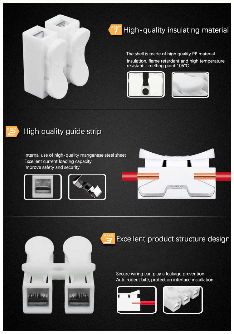 🔥Buy 25 Free 25🔥Wire and Cable Connectors
