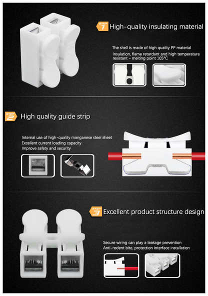 🔥Buy 25 Free 25🔥Wire and Cable Connectors