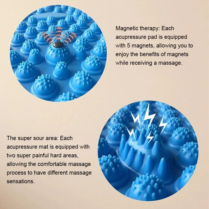 🔥Foot Massage Acupressure Mat with Magnetic Therapy