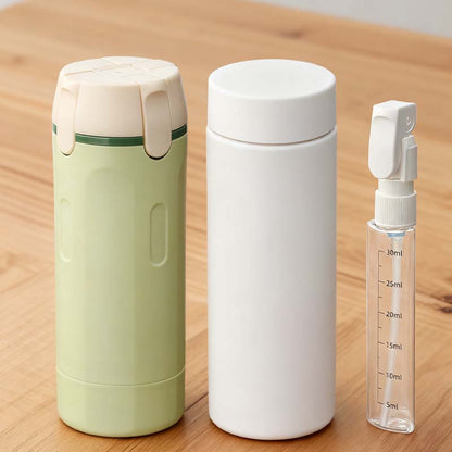 🧴 50% OFF NOW! 🎉 4-in-1 Travel Dispenser Bottles – Leak-Proof, Refillable & TSA Approved