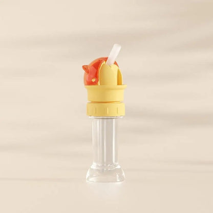 Reusable Drinking Water Bottle Straw Lid