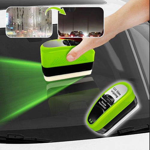 🔥 Car Oil Film Remover Brush | Christmas SALE 53% OFF | Windshield & Glass Cleaning Tool | Perfect Auto Detailing Gift Set 🎄✨