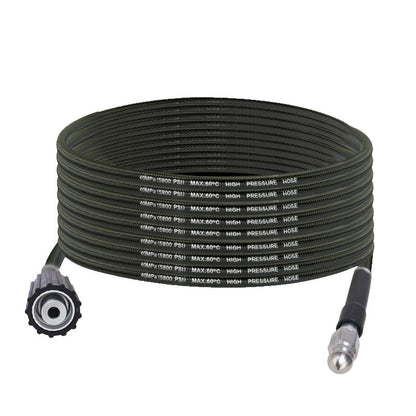 🚿 HOT SALE! ⚡ High-Pressure Sewer Jetter Hose with Nozzle – Strong Pressure Cleaning, Flexible & Durable, Anti-Kink Design, Universal Compatibility for Pipeline & Sewer Unblocking 🛠️