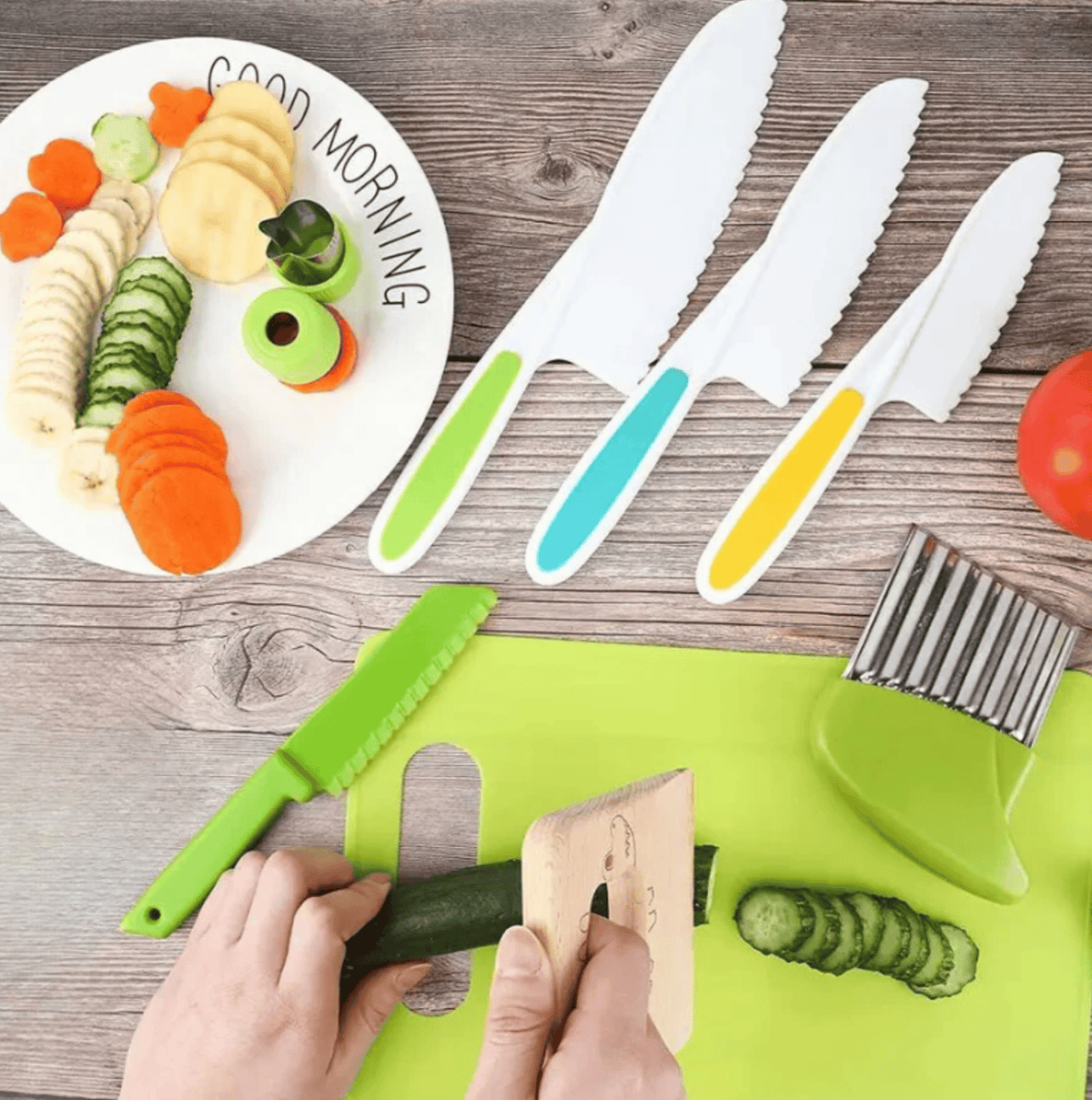 📢📢50% OFF !! ⏰Montessori Kitchen Set for Kids✨Make Cooking Fun, Safe & Easy!