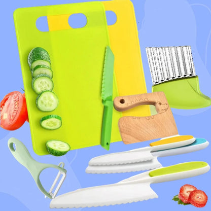 📢📢50% OFF !! ⏰Montessori Kitchen Set for Kids✨Make Cooking Fun, Safe & Easy!