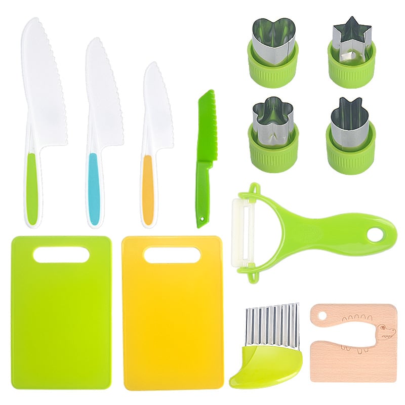 📢📢50% OFF !! ⏰Montessori Kitchen Set for Kids✨Make Cooking Fun, Safe & Easy!