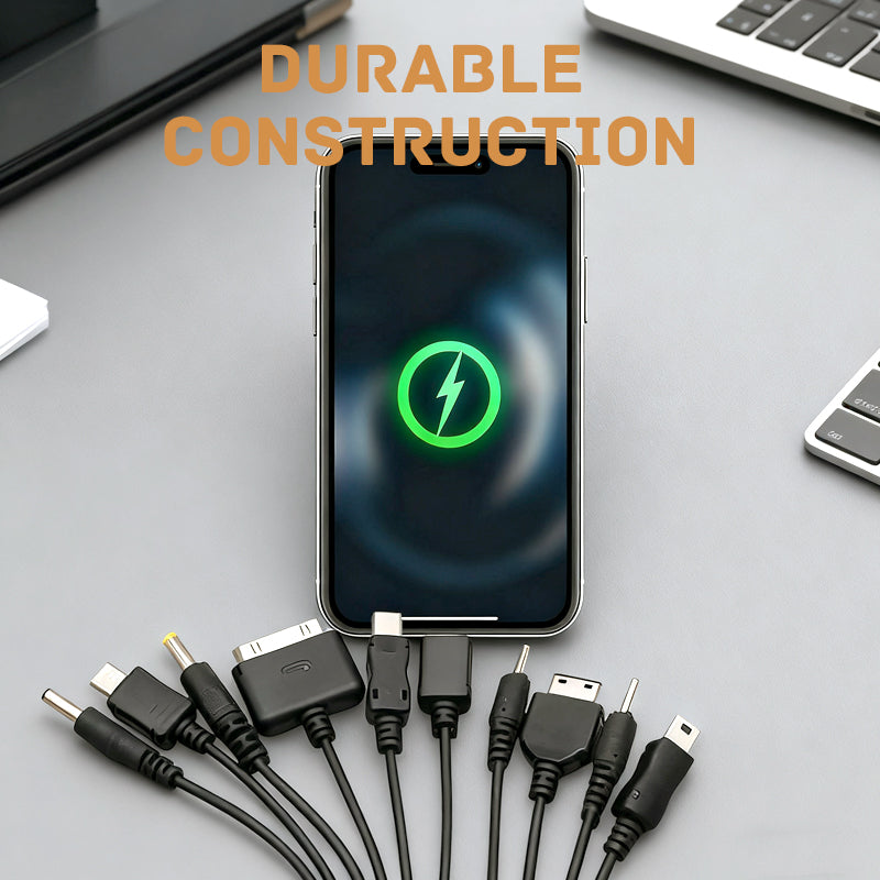 10-in-1 Multifunctional Charging Cable