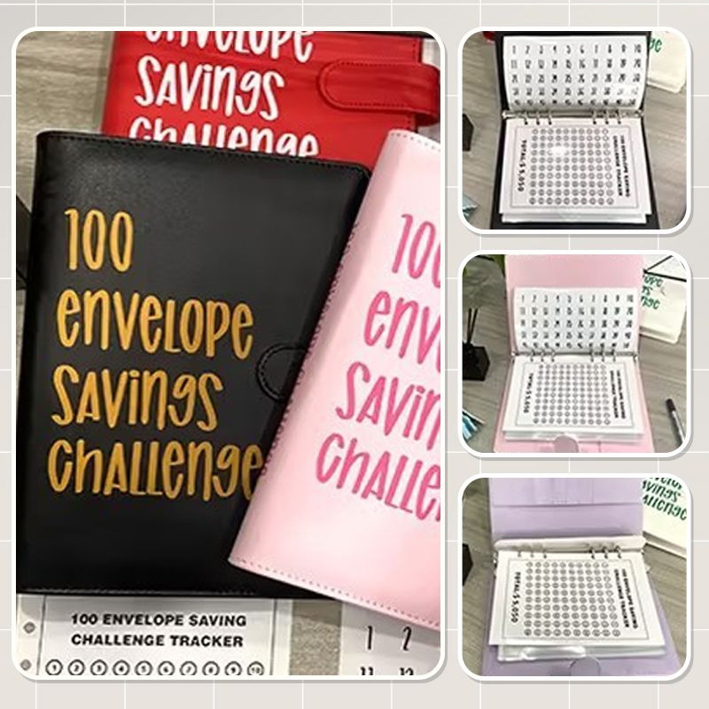 ⏰Final 4 Hours 70% OFF🎁100 Envelope Savings Challenge Book✉️💸