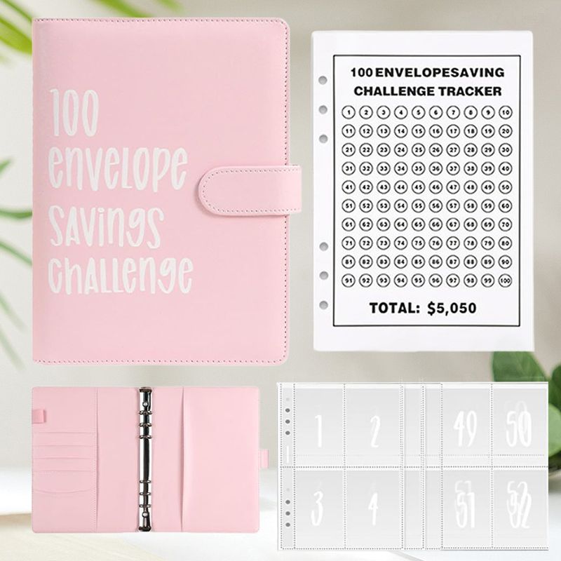⏰Final 4 Hours 70% OFF🎁100 Envelope Savings Challenge Book✉️💸