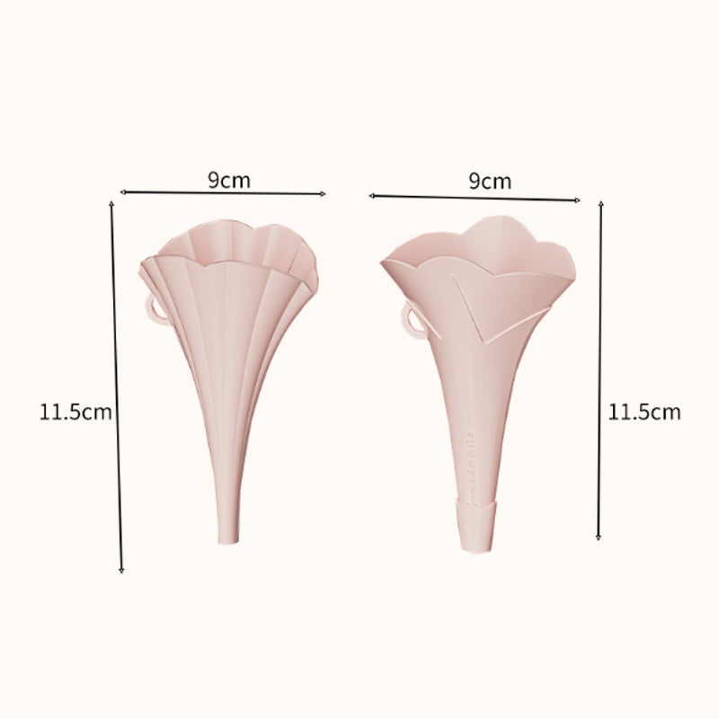 5PCS Multifuntional Foldable Kitchen Flower Funnels